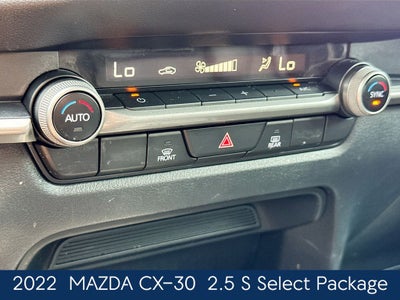 2022 Mazda Mazda CX-30 2.5 S Select Package