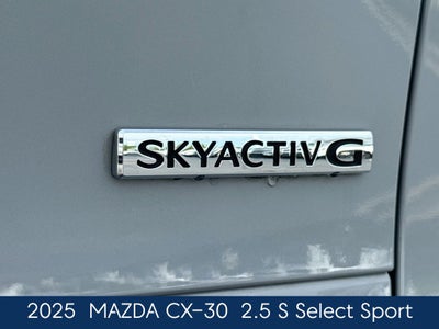 2025 Mazda Mazda CX-30 2.5 S Select Sport