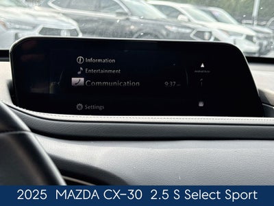 2025 Mazda Mazda CX-30 2.5 S Select Sport