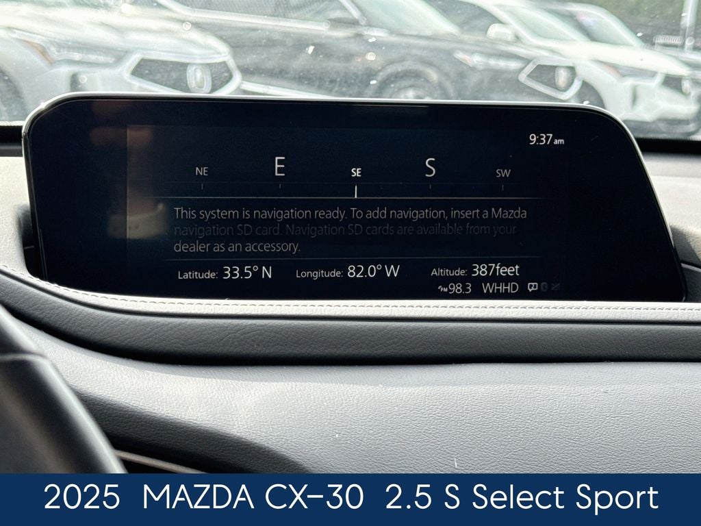 2025 Mazda Mazda CX-30 2.5 S Select Sport