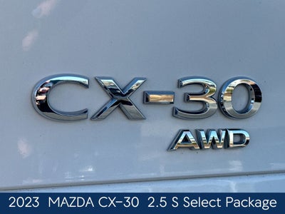 2023 Mazda Mazda CX-30 2.5 S Select Package