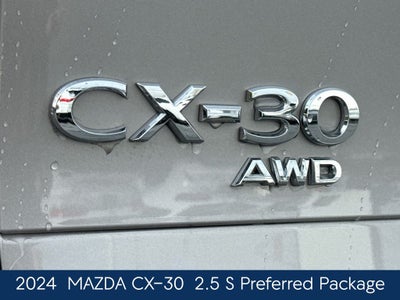 2024 Mazda Mazda CX-30 2.5 S Preferred Package