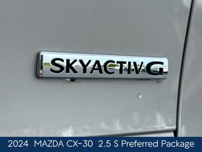 2024 Mazda Mazda CX-30 2.5 S Preferred Package