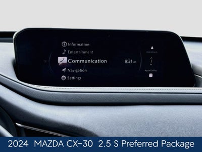2024 Mazda Mazda CX-30 2.5 S Preferred Package