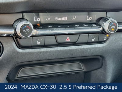 2024 Mazda Mazda CX-30 2.5 S Preferred Package
