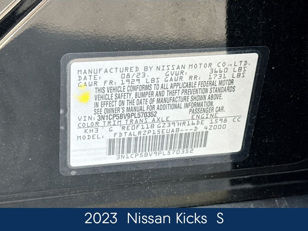 2023 Nissan Kicks S