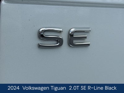 2024 Volkswagen Tiguan 2.0T SE R-Line Black
