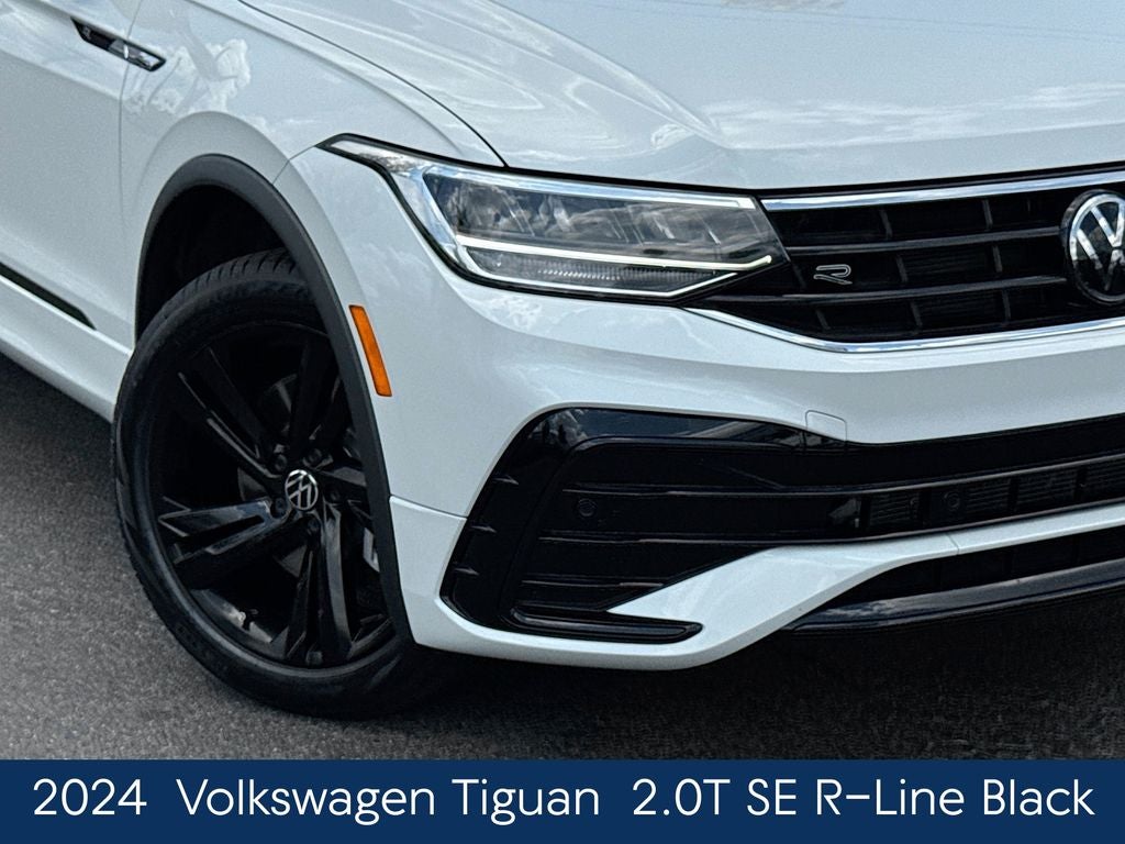 2024 Volkswagen Tiguan 2.0T SE R-Line Black