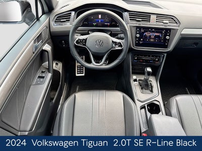2024 Volkswagen Tiguan 2.0T SE R-Line Black