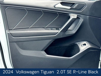 2024 Volkswagen Tiguan 2.0T SE R-Line Black