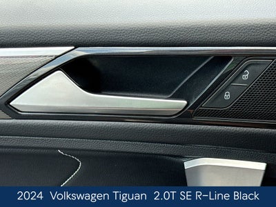 2024 Volkswagen Tiguan 2.0T SE R-Line Black