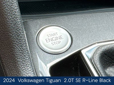 2024 Volkswagen Tiguan 2.0T SE R-Line Black