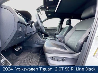 2024 Volkswagen Tiguan 2.0T SE R-Line Black