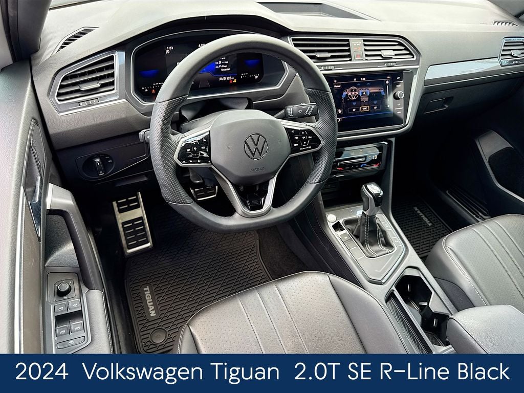 2024 Volkswagen Tiguan 2.0T SE R-Line Black