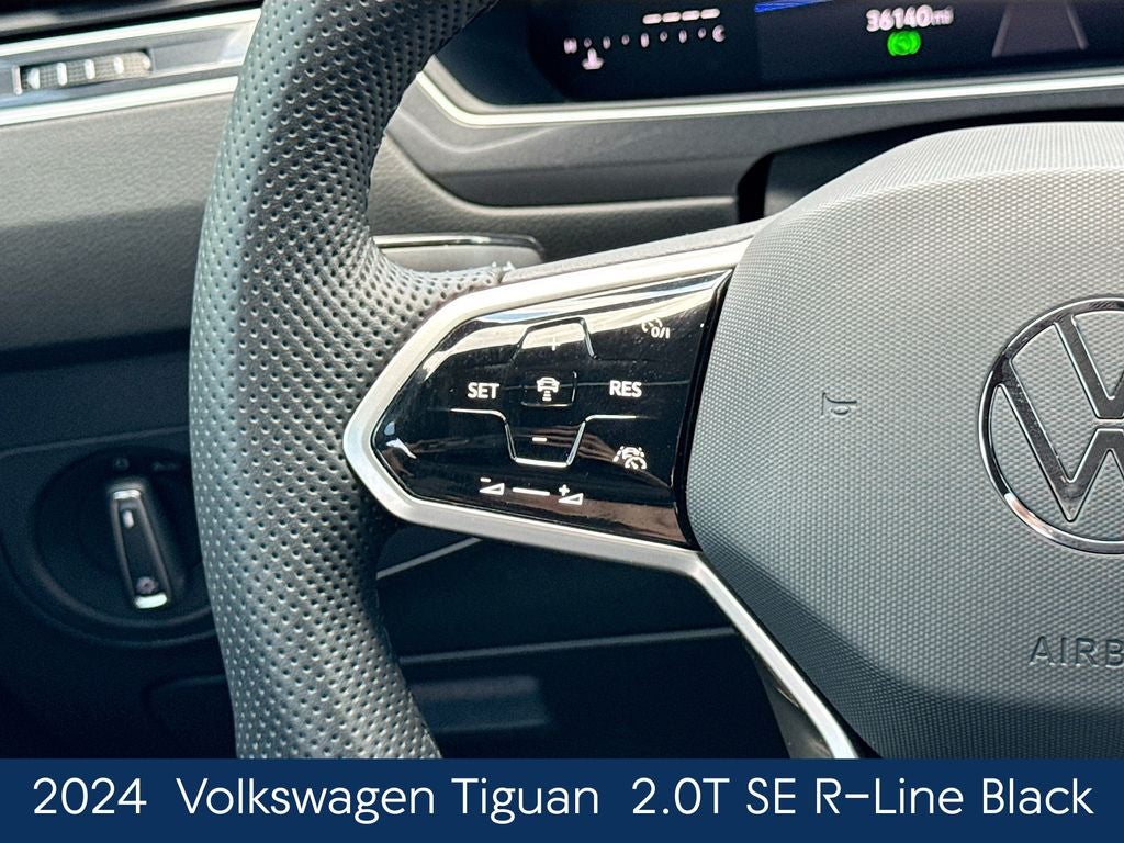 2024 Volkswagen Tiguan 2.0T SE R-Line Black