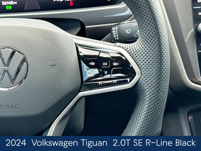 2024 Volkswagen Tiguan 2.0T SE R-Line Black