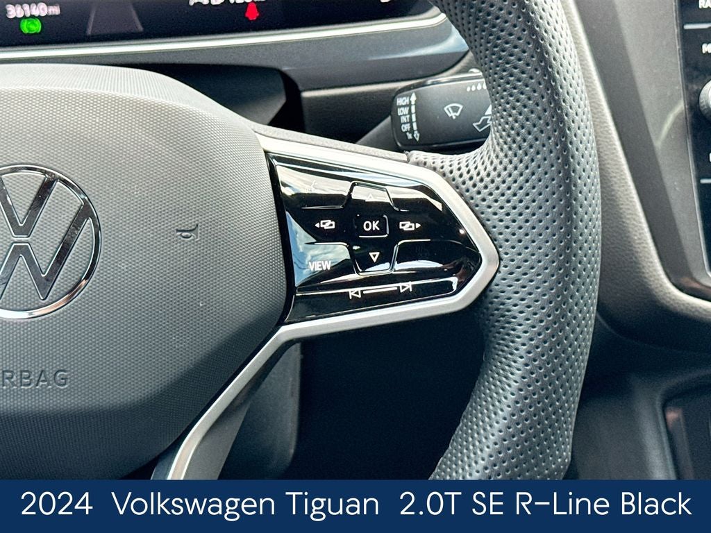 2024 Volkswagen Tiguan 2.0T SE R-Line Black