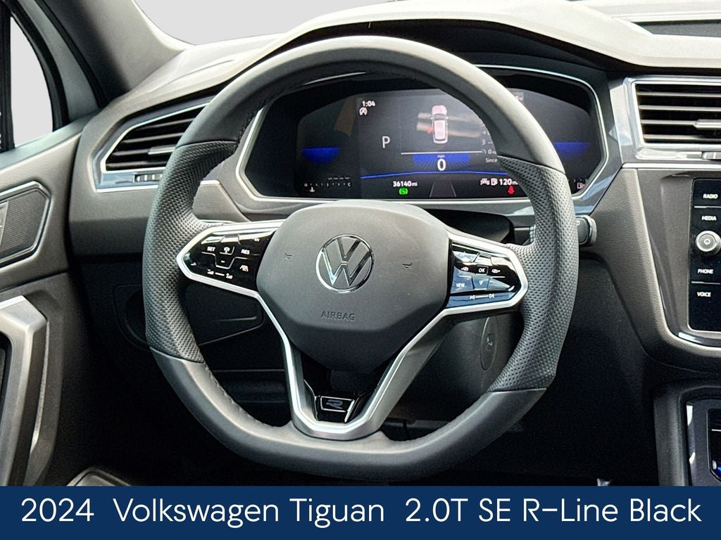 2024 Volkswagen Tiguan 2.0T SE R-Line Black