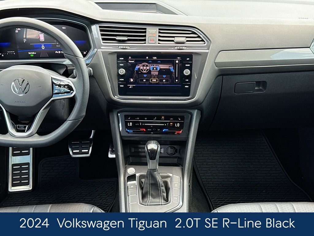 2024 Volkswagen Tiguan 2.0T SE R-Line Black
