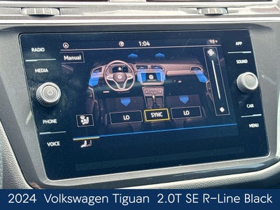 2024 Volkswagen Tiguan 2.0T SE R-Line Black