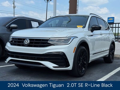 2024 Volkswagen Tiguan 2.0T SE R-Line Black
