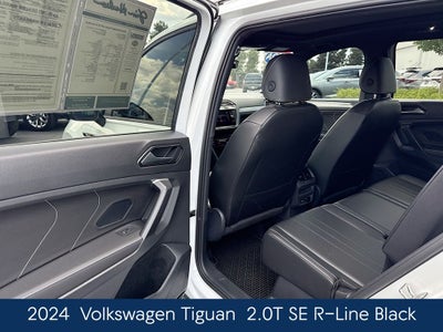 2024 Volkswagen Tiguan 2.0T SE R-Line Black