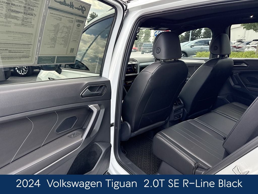 2024 Volkswagen Tiguan 2.0T SE R-Line Black