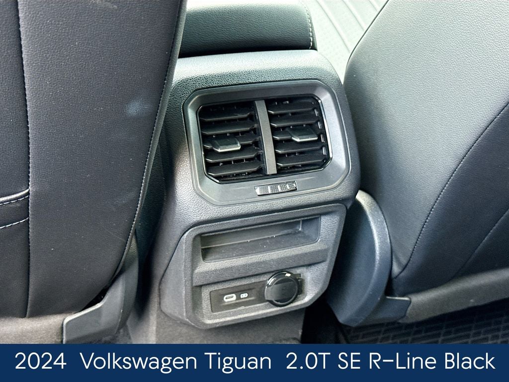 2024 Volkswagen Tiguan 2.0T SE R-Line Black