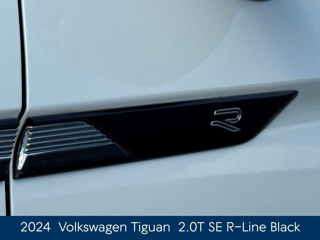2024 Volkswagen Tiguan 2.0T SE R-Line Black