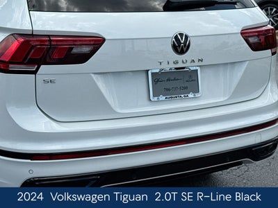 2024 Volkswagen Tiguan 2.0T SE R-Line Black