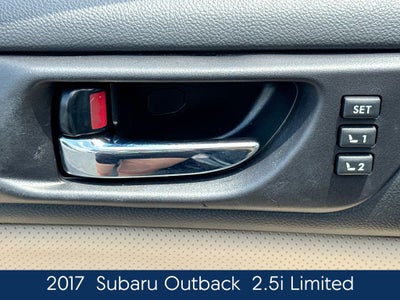 2017 Subaru Outback 2.5i Limited