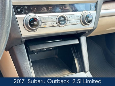 2017 Subaru Outback 2.5i Limited