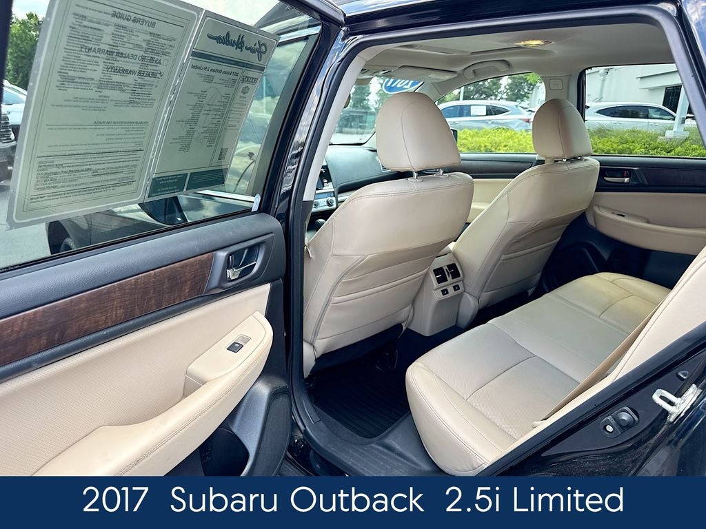 2017 Subaru Outback 2.5i Limited