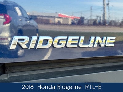 2018 Honda Ridgeline RTL-E