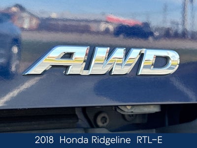 2018 Honda Ridgeline RTL-E
