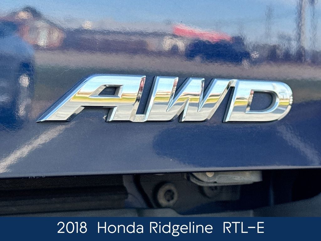 2018 Honda Ridgeline RTL-E
