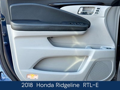 2018 Honda Ridgeline RTL-E