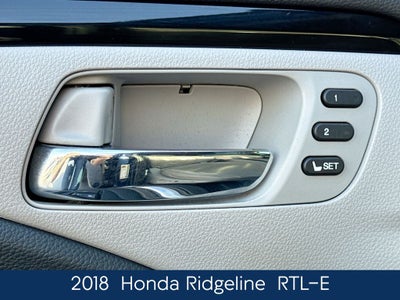 2018 Honda Ridgeline RTL-E