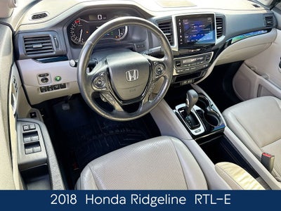 2018 Honda Ridgeline RTL-E