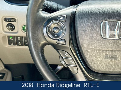 2018 Honda Ridgeline RTL-E