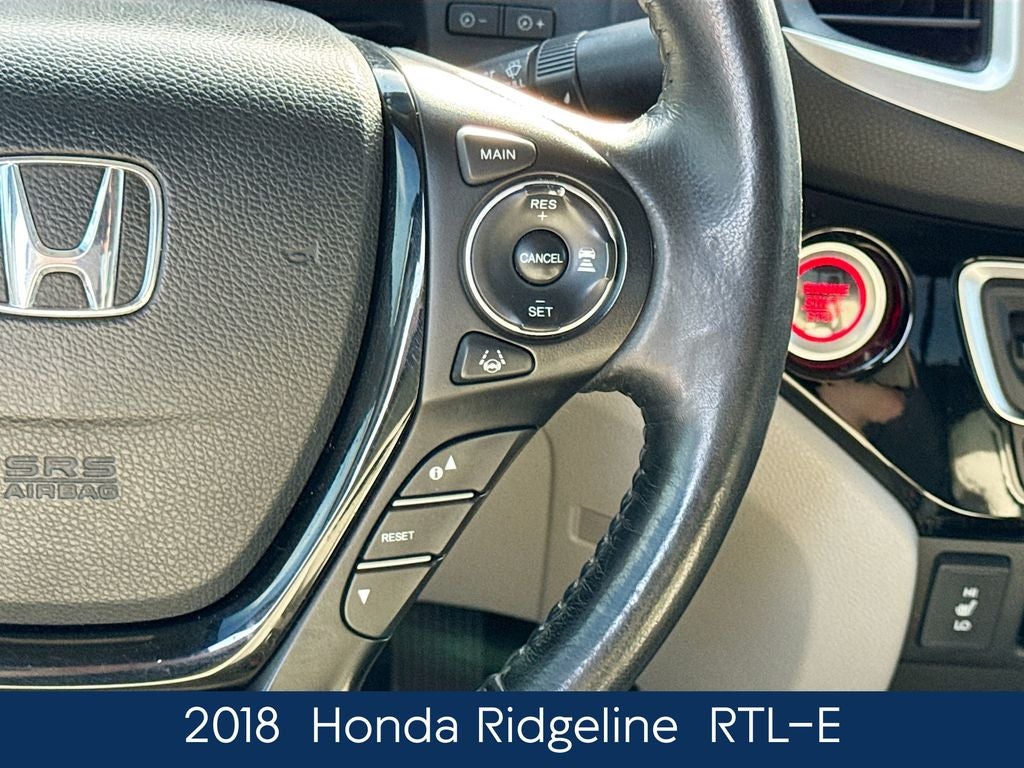 2018 Honda Ridgeline RTL-E