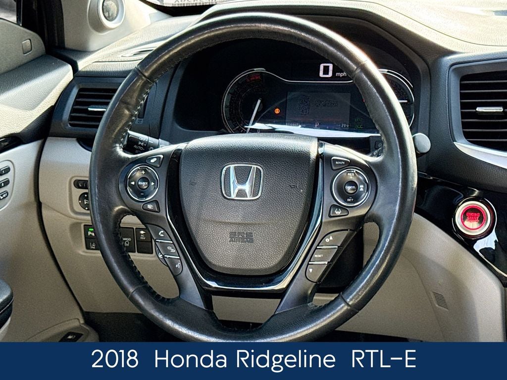 2018 Honda Ridgeline RTL-E