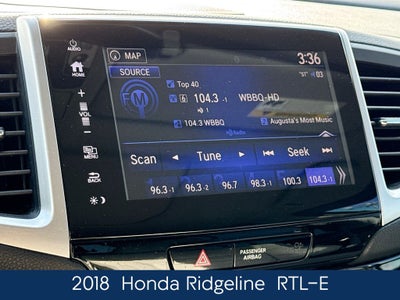 2018 Honda Ridgeline RTL-E