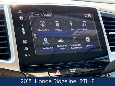 2018 Honda Ridgeline RTL-E