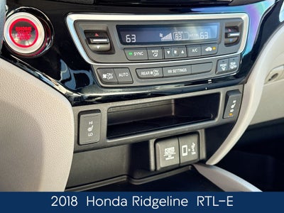2018 Honda Ridgeline RTL-E