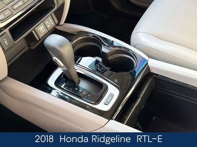 2018 Honda Ridgeline RTL-E