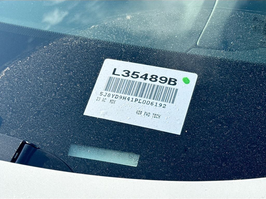 2023 Acura MDX Technology