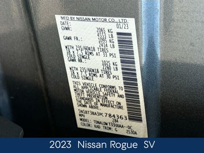 2023 Nissan Rogue SV