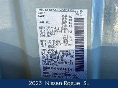 2023 Nissan Rogue SL