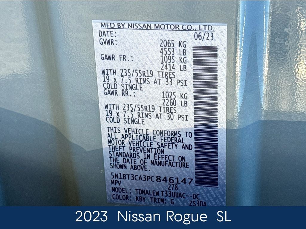 2023 Nissan Rogue SL
